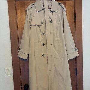 London Fog Trench coat - size 1X (runs small tho) - NEVER WORN